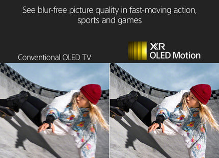 Sony 77” Class BRAVIA XR A95L QD-OLED 4K HDR Smart TV with Google TV XR77A95L -2023 Model